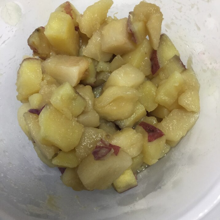 林檎と薩摩芋の甘煮